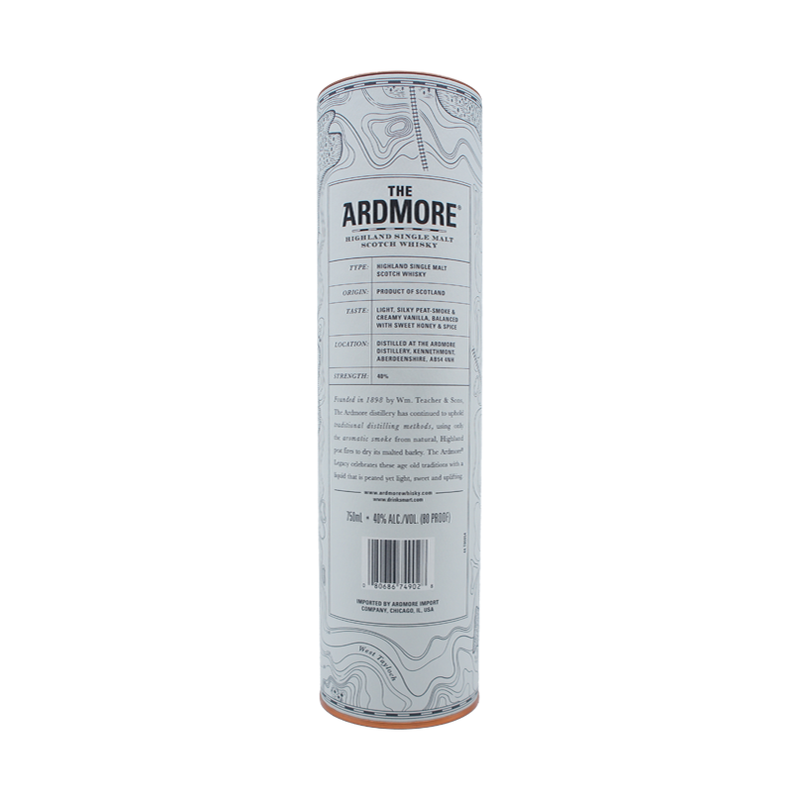 The Ardmore 'Legacy' Lightly Peated Highland Single Malt Scotch Whisky