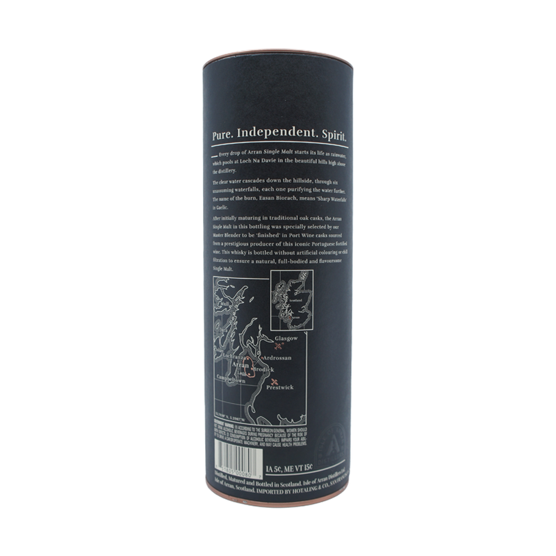 Arran Port Cask Finish Single Cask Single Malt Scotch Whisky - LoveScotch.com