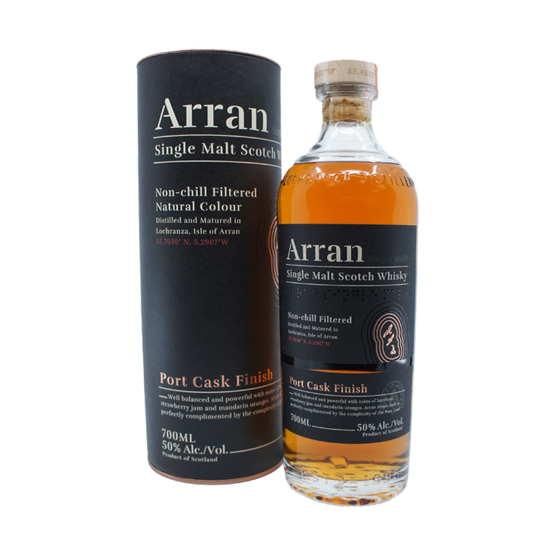 Arran Port Cask Finish Single Cask Single Malt Scotch Whisky - LoveScotch.com