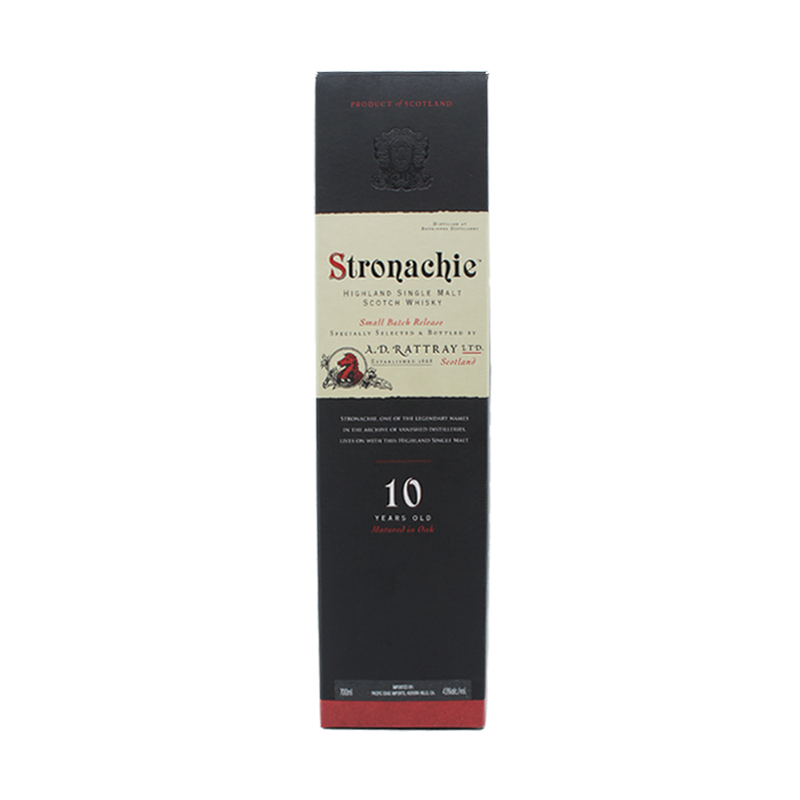 A.D. Rattray Stronachie 10 Year Old Small Batch Highland Single Malt Scotch Whisky - LoveScotch.com