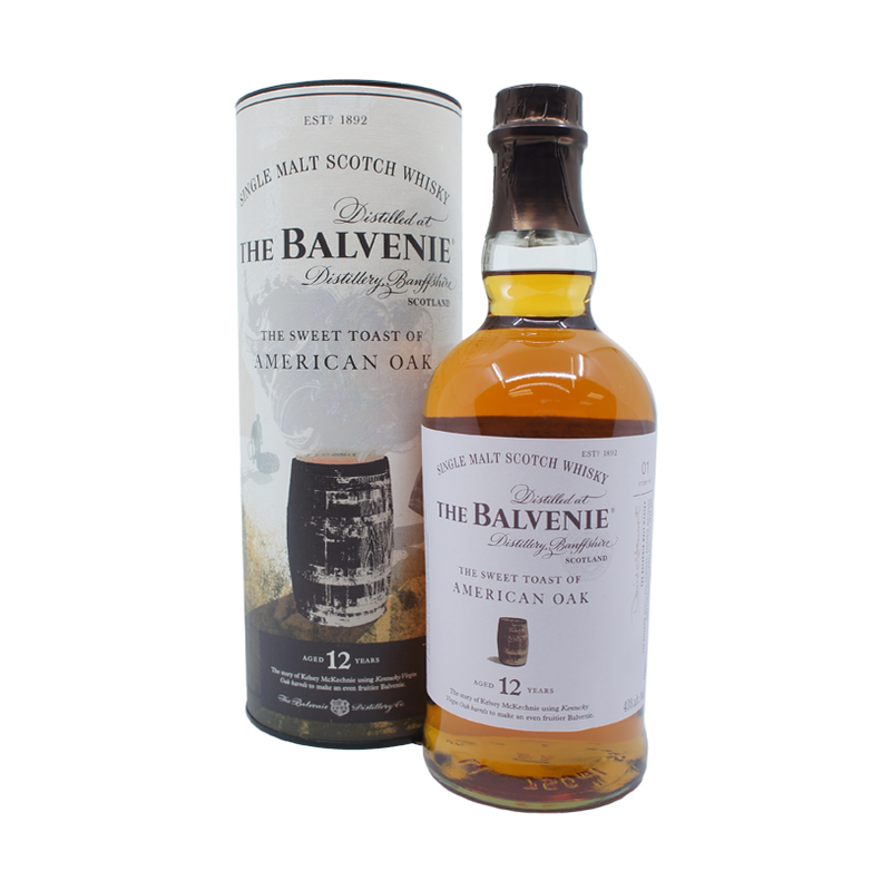 The Balvenie 12 Year Old Sweet Toast of American Oak Single Malt