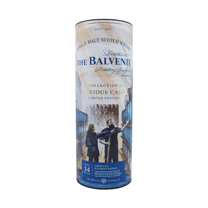 Balvenie A Collection of Curious Casks 14 Year Old American Bourbon Barrel Single Malt Scotch Whisky - LoveScotch.com