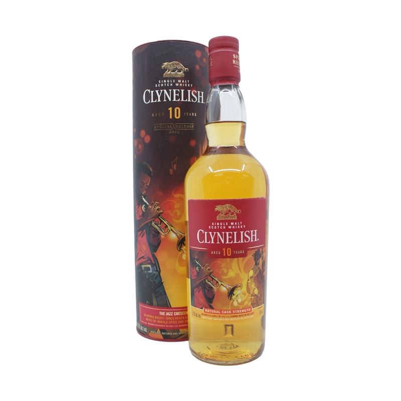 Clynelish 10 Year Old 'The Jazz Crescendo' Special Release 2023 Single Malt Scotch Whisky - LoveScotch.com
