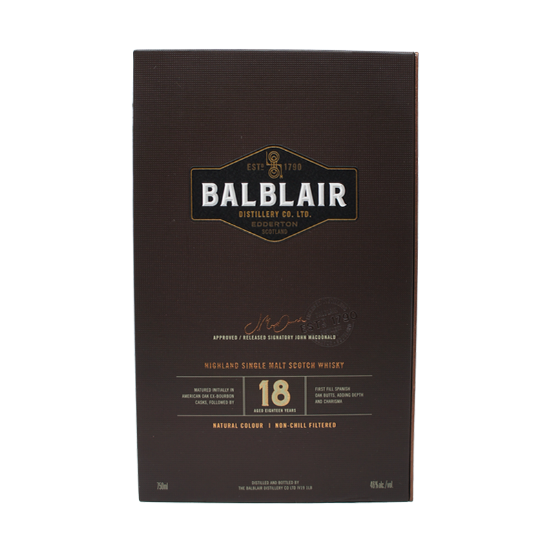 Balblair 18 Year Old Highland Single Malt Scotch Whisky - LoveScotch.com