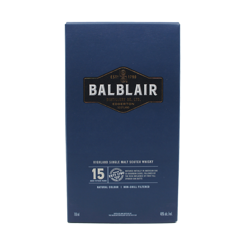 Balblair 15 Year Old Highland Single Malt Scotch Whisky - LoveScotch.com