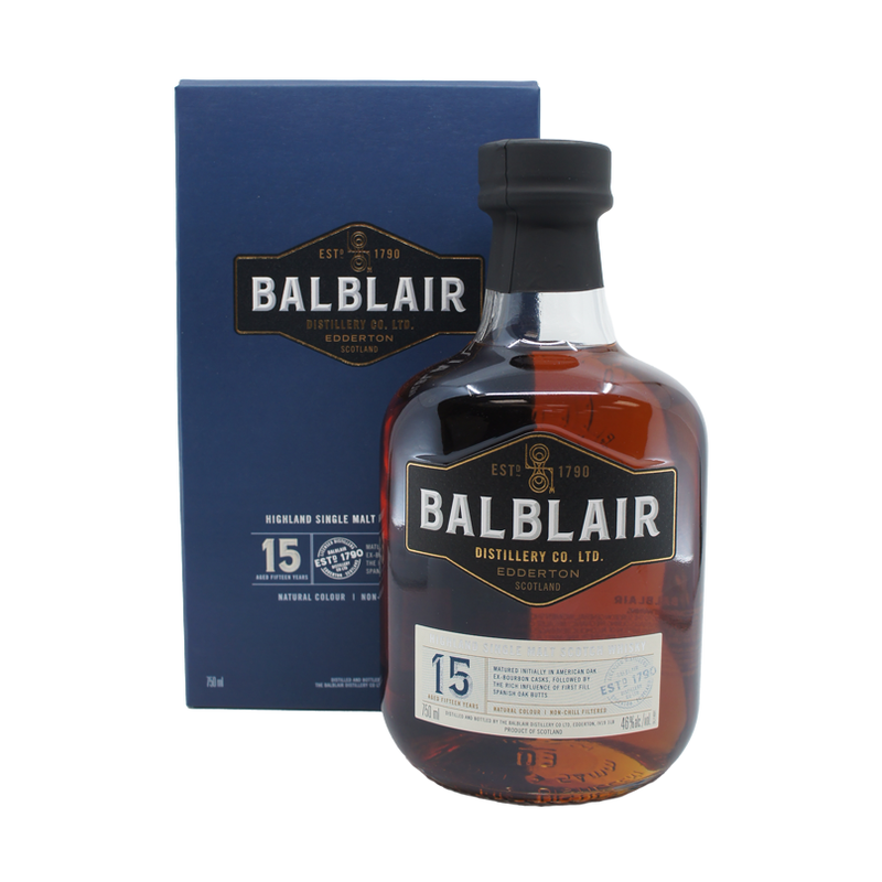 Balblair 15 Year Old Highland Single Malt Scotch Whisky - LoveScotch.com