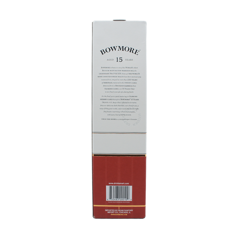 Bowmore 15 Year Old Islay Single Malt Scotch Whisky - LoveScotch.com