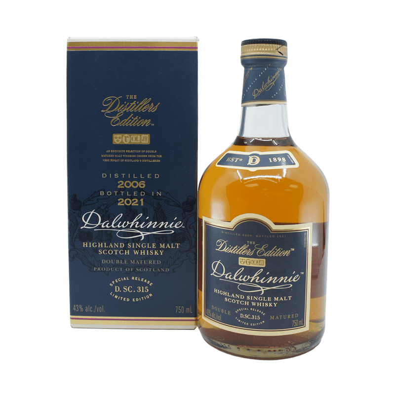 Dalwhinnie Distillers Edition 2021 Double Matured Highland Single Malt Scotch Whisky - LoveScotch.com