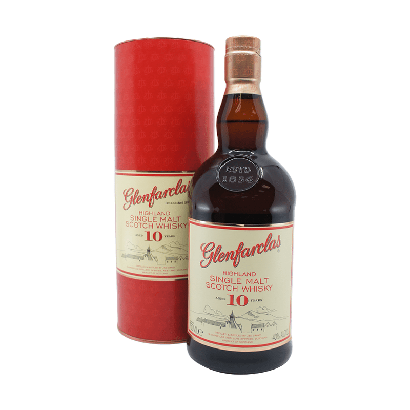 Glenfarclas 10 Year Old Single Highland Malt Scotch Whisky - LoveScotch.com