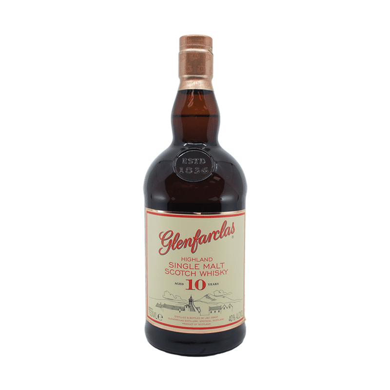 Glenfarclas 10 Year Old Single Highland Malt Scotch Whisky - LoveScotch.com