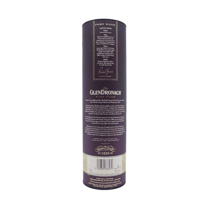 Glendronach 10 Year Old Port Wood Highland Single Malt Scotch Whisky - LoveScotch.com