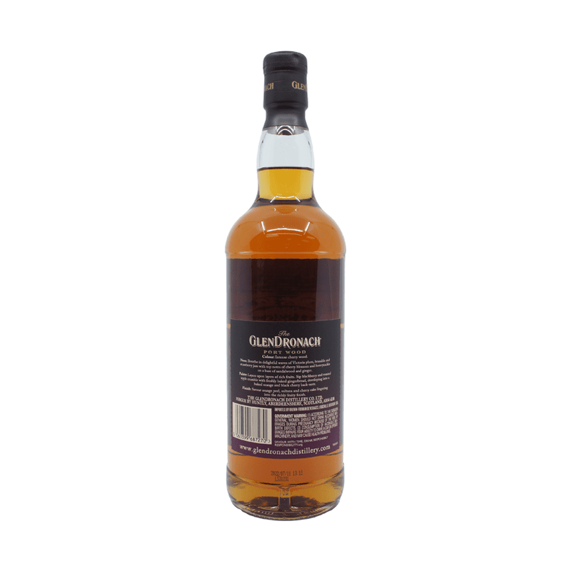 Glendronach 10 Year Old Port Wood Highland Single Malt Scotch Whisky - LoveScotch.com