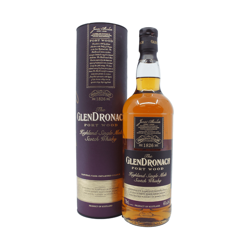 Glendronach 10 Year Old Port Wood Highland Single Malt Scotch Whisky - LoveScotch.com