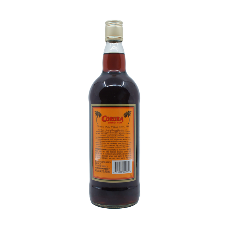 Coruba Original Jamaica Rum Liter - LoveScotch.com