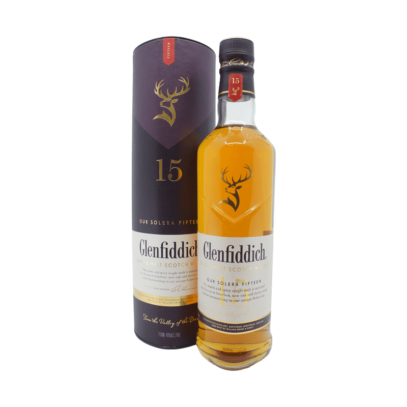 Glenfiddich 15 Year Old Solera Single Malt Scotch Whisky - LoveScotch.com