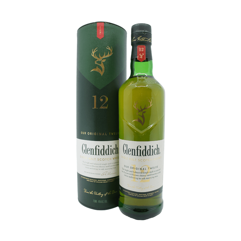 Glenfiddich 12 Year Old Single Malt Scotch Whisky - LoveScotch.com