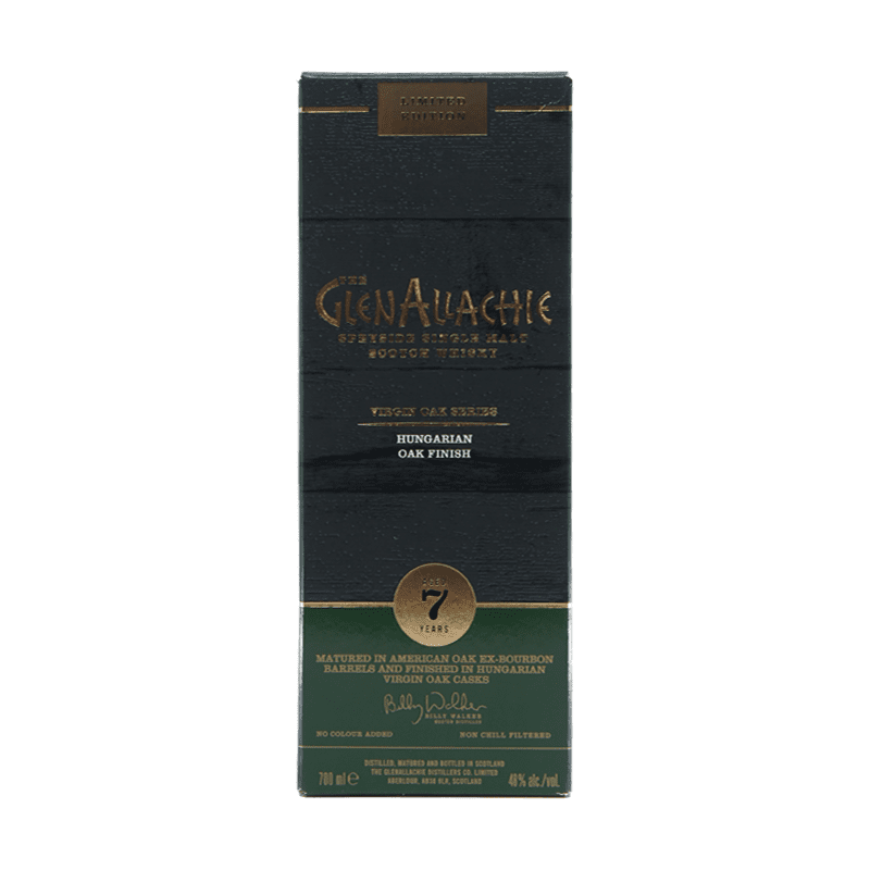 The GlenAllachie 7 Year Old Virgin Oak Series 'Hungarian Oak' - LoveScotch.com