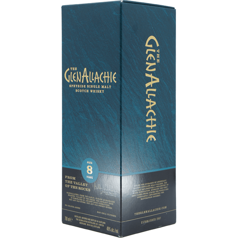 The GlenAllachie 8 Year Old Speyside Single Malt Scotch Whisky - LoveScotch.com