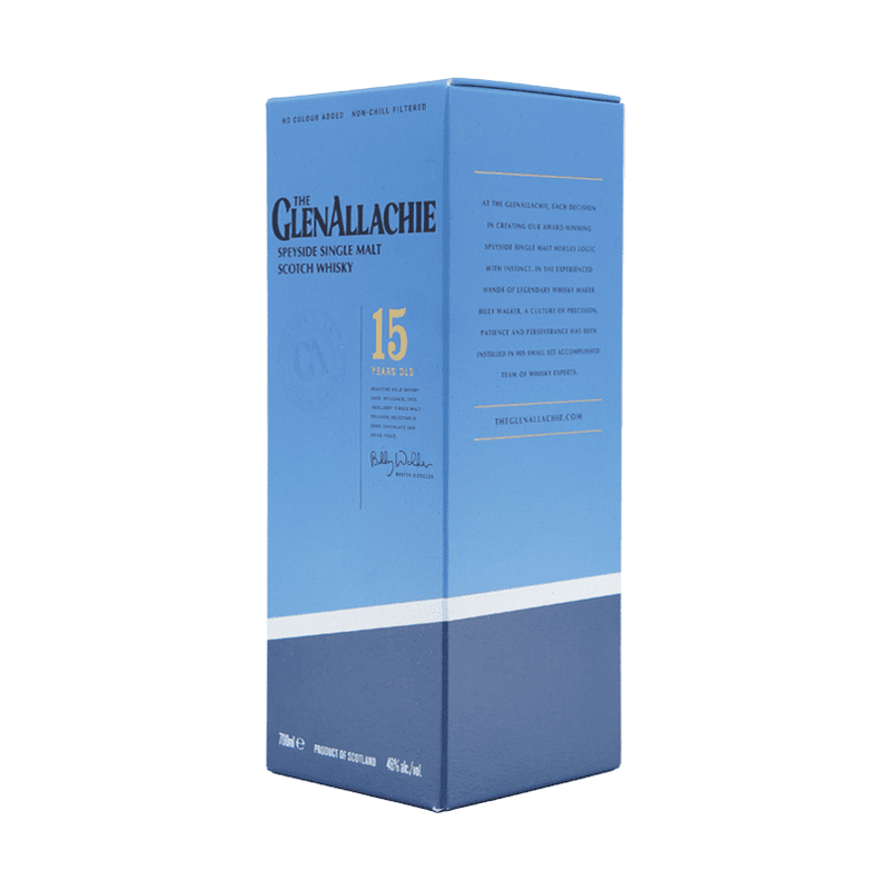 The GlenAllachie 15 Year Old Speyside Single Malt Scotch Whisky