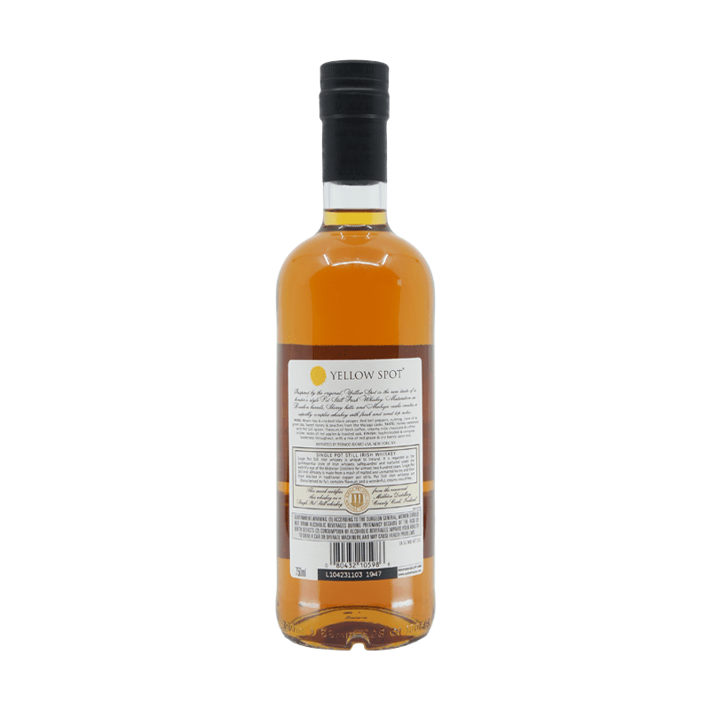 Yellow Spot 12 Year Old Single Pot Still Irish Whiskey