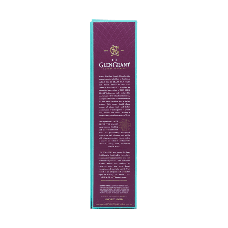 Glen Grant 15 Year Old Single Malt Scotch Whisky - LoveScotch.com