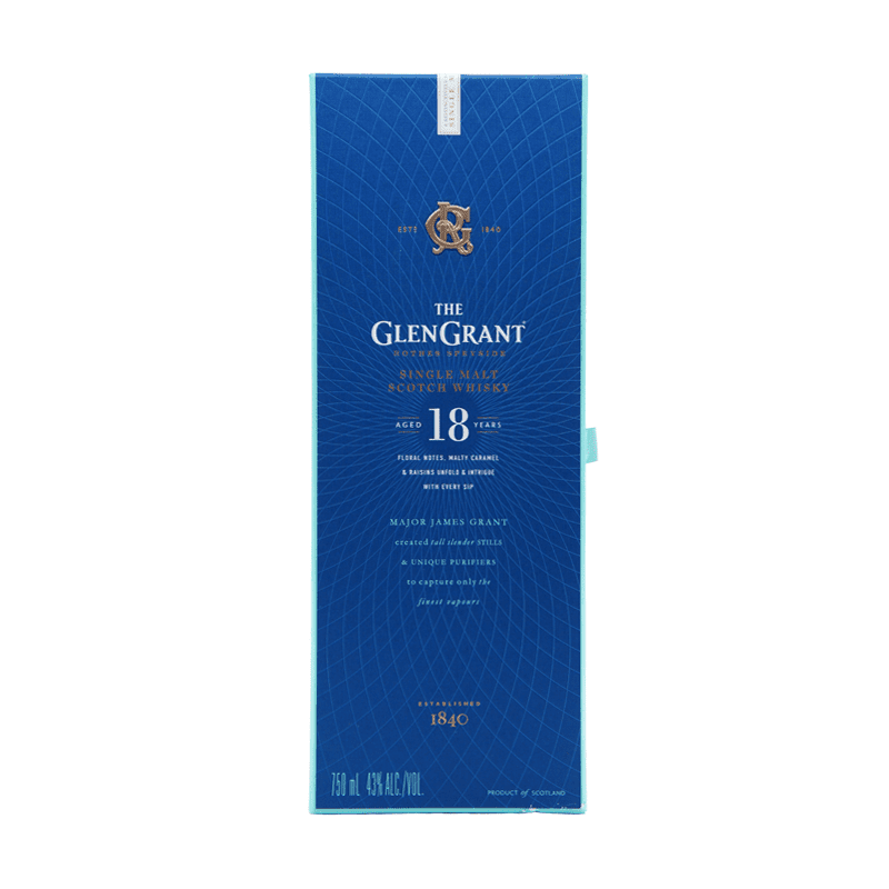 Glen Grant 18 Year Old Rothes Speyside Rare Edition Single Malt Scotch Whisky - LoveScotch.com
