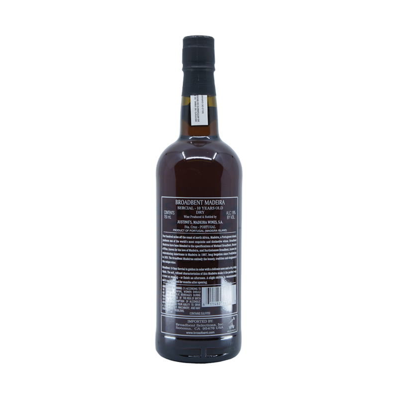 Broadbent Madeira 10 Year Old Sercial - LoveScotch.com