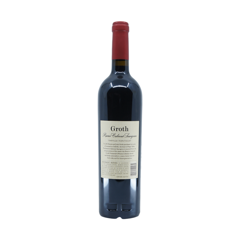 Groth Oakville Reserve Cabernet Sauvignon 2018 - LoveScotch.com