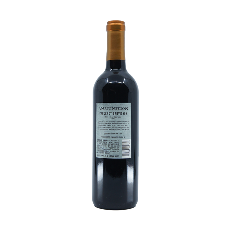 Ammunition Sonoma County Cabernet Sauvignon 2020 - LoveScotch.com