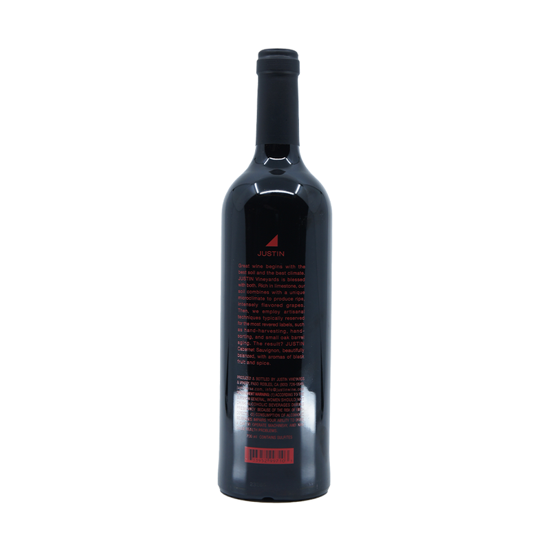 Justin Paso Robles Cabernet Sauvignon 2021 - LoveScotch.com