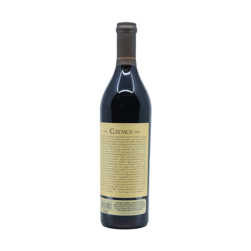 Caymus Vineyards 50th Anniversary Cabernet Sauvignon - LoveScotch.com