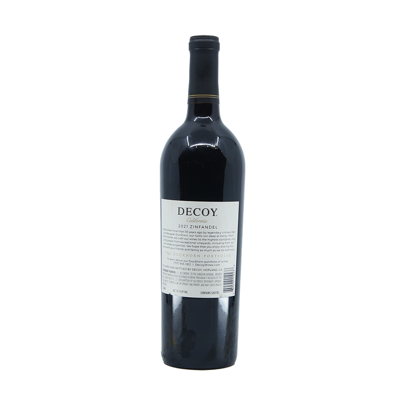 Decoy California Zinfandel 2021 - LoveScotch.com