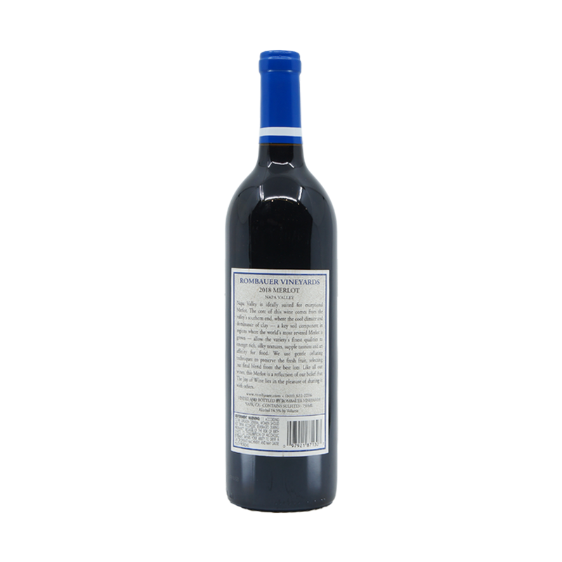 Rombauer Napa Valley Merlot 2018 - LoveScotch.com