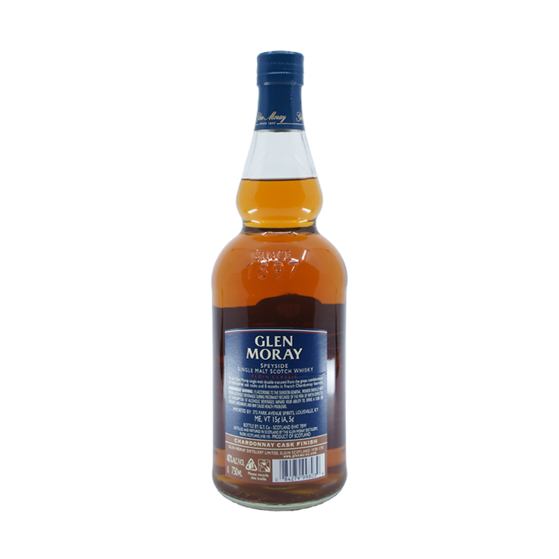 Glen Moray Classic Chardonnay Cask Finish Speyside Single Malt Scotch Whisky - LoveScotch.com