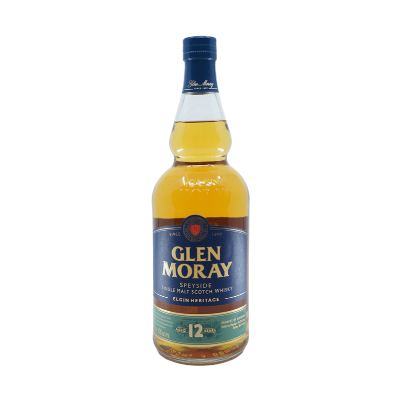 Glen Moray 12 Year Old Heritage Speyside Single Malt Scotch Whisky - LoveScotch.com