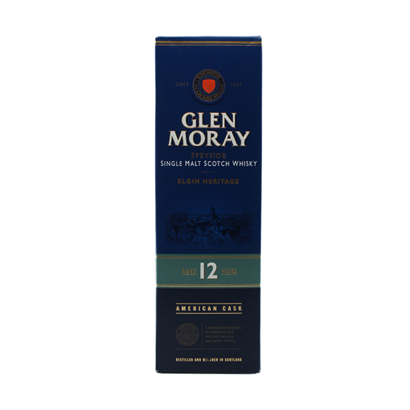 Glen Moray 12 Year Old Heritage Speyside Single Malt Scotch Whisky - LoveScotch.com