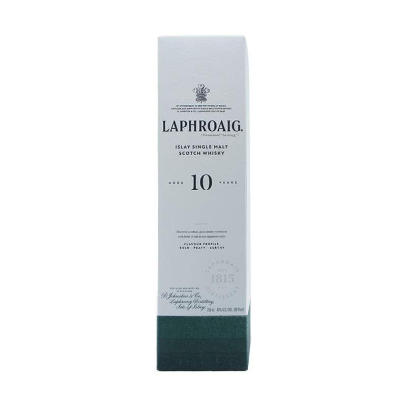 Laphroaig 10 Year Old Islay Single Malt Scotch Whisky - LoveScotch.com