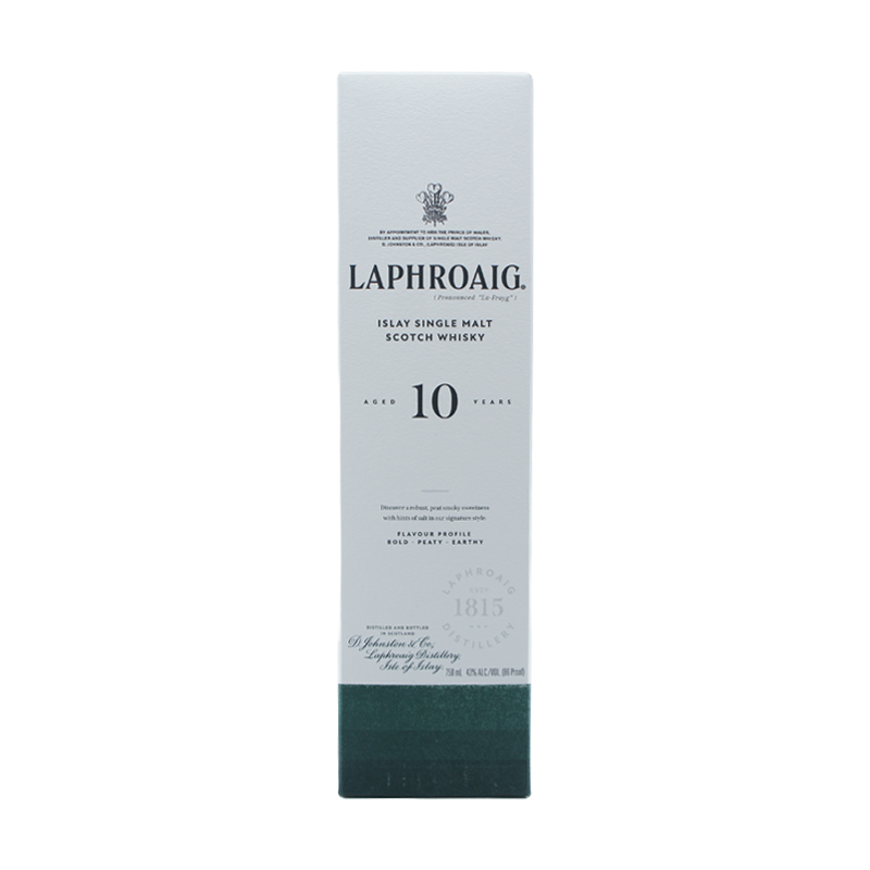 Laphroaig 10 Year Old Islay Single Malt Scotch Whisky - LoveScotch.com