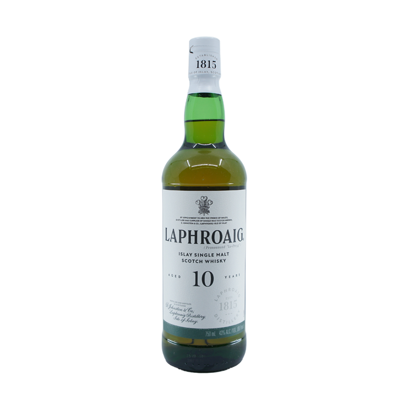 Laphroaig 10 Year Old Islay Single Malt Scotch Whisky - LoveScotch.com