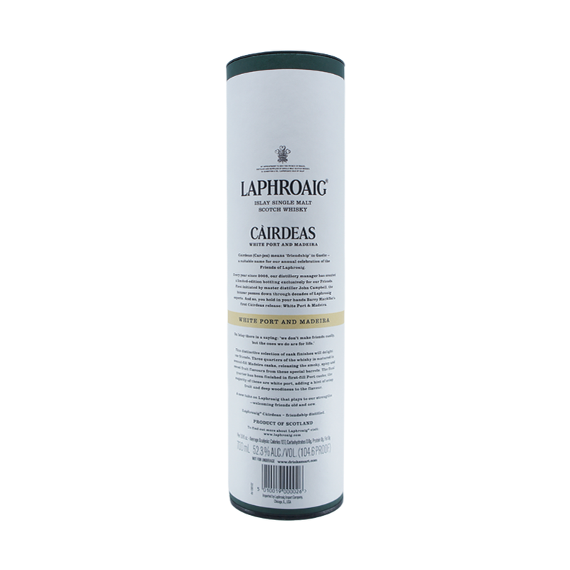 Laphroaig Càirdeas White Port & Madeira Cask Islay Single Malt Scotch Whisky - LoveScotch.com