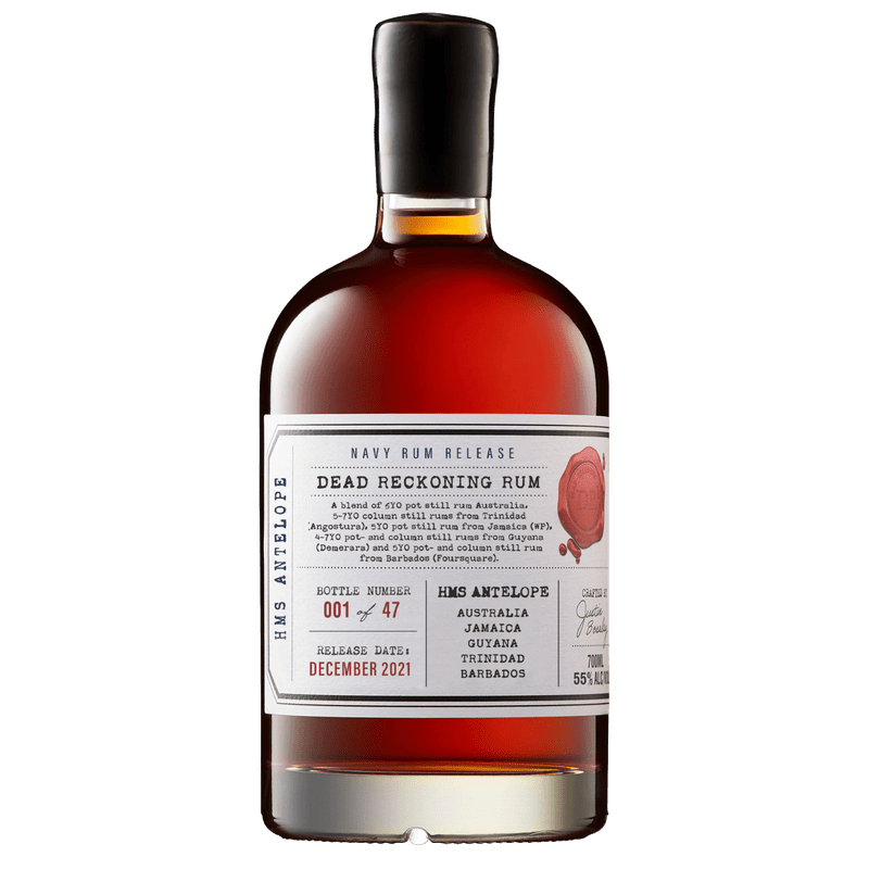 Dead Reckoning 'HMS Antelope' Blended Rum - LoveScotch.com