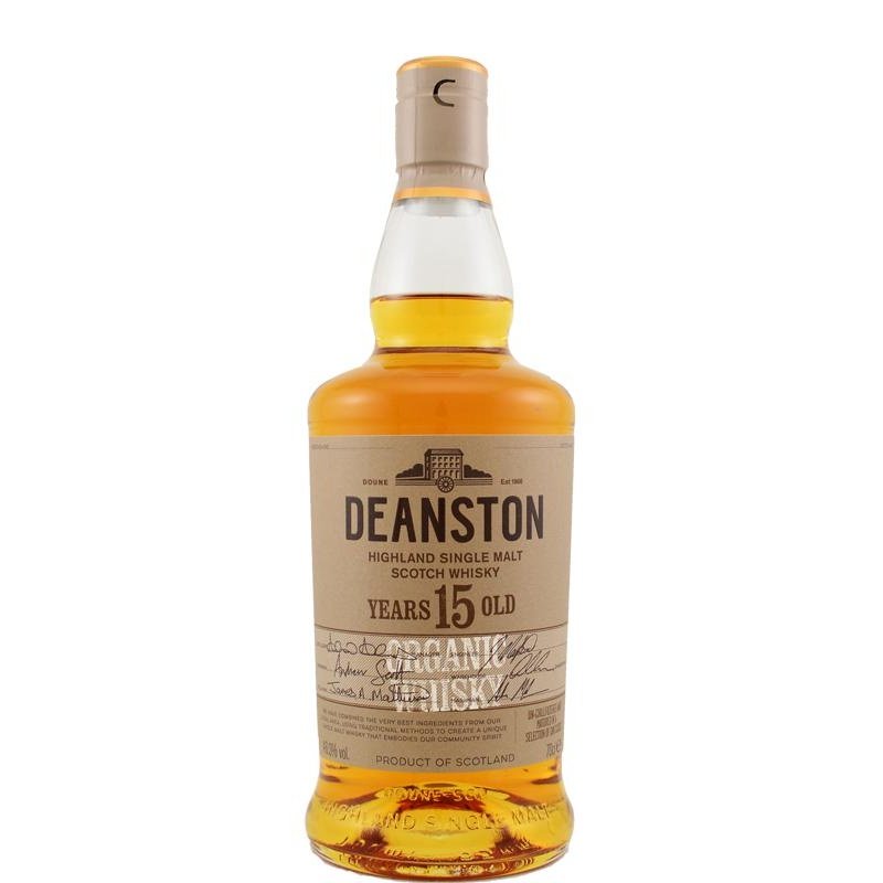 Deanston 15 Year Old Organic Highland Single Malt Scotch Whisky - LoveScotch.com