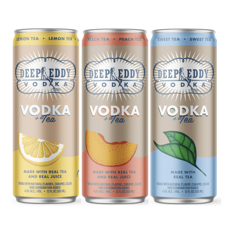 Vodka Tea Deep Eddy Vodka + Tea Variety 6-Pack – LoveScotch.com