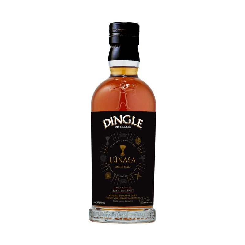 Dingle Lúnasa Widow Jane Bourbon Cask Finish Single Malt Irish Whiskey bottle