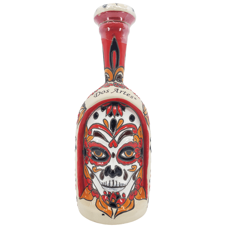 Dos Artes Anejo Tequila Skull Limited Edition Liter - LoveScotch.com 