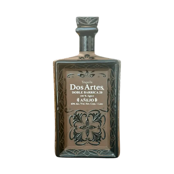 Dos Artes Tequila Añejo Doble Barrica Vente Brown - LoveScotch.com