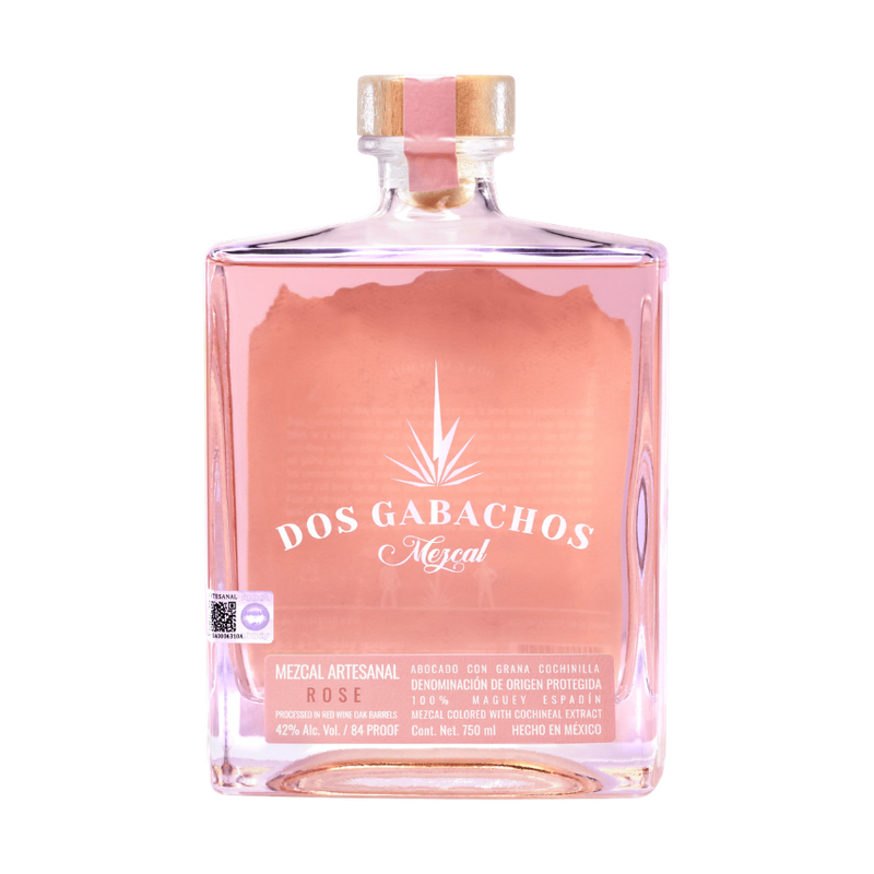 Dos Gabachos Rose - Red Wine Barrel Aged Mezcal - LoveScotch.com