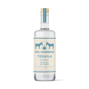 Dos Hombres Tequila Blanco 80 product bottle