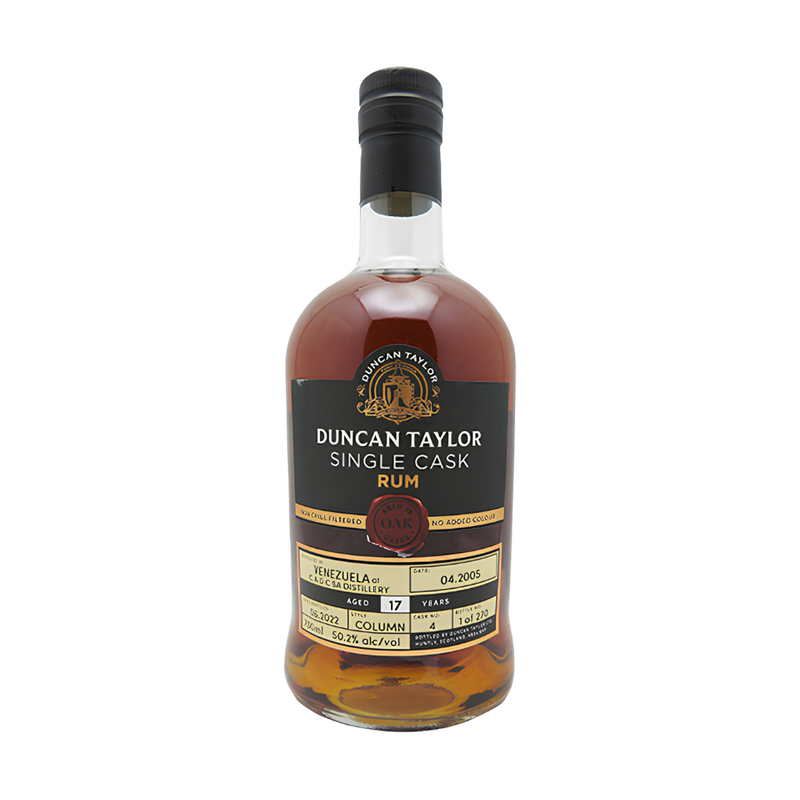 Duncan Taylor C.A.D.C. South Africa 2005 17 Year Old Cask 4 Single Cask Rum - LoveScotch.com