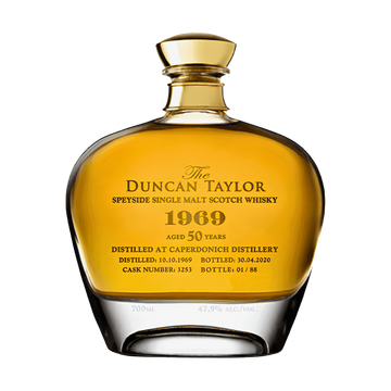 Duncan Taylor Caperdonich 1969 50 Year Old Cask 3253 Single Malt Scotch Whisky - LoveScotch.com